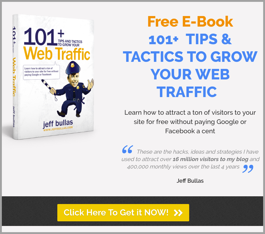 101 tips and tactics to grow your web traffic