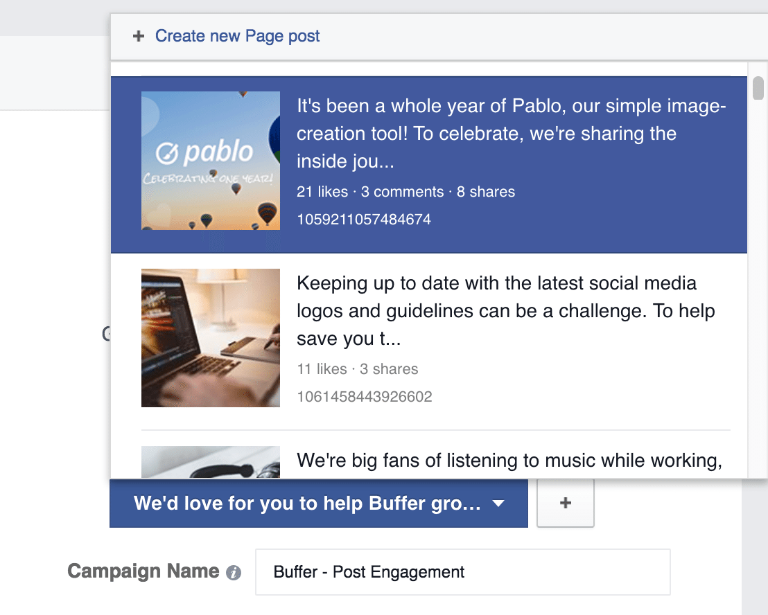 Boosted Post - Facebook ads