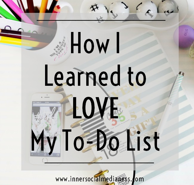 How I Learned to Love My To-Do List