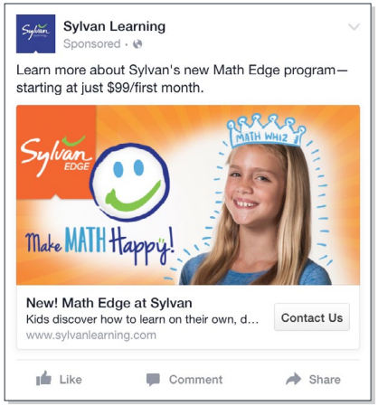 Facebook ad