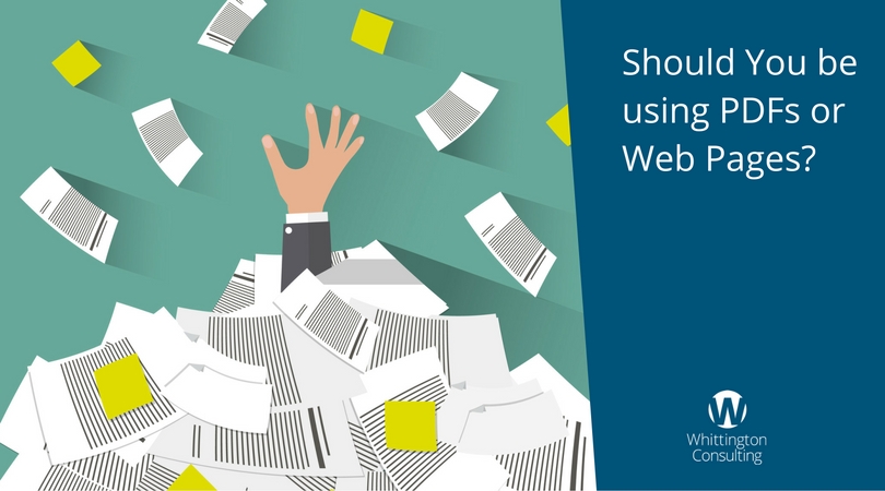 Should You be using PDFs or Web Pages?