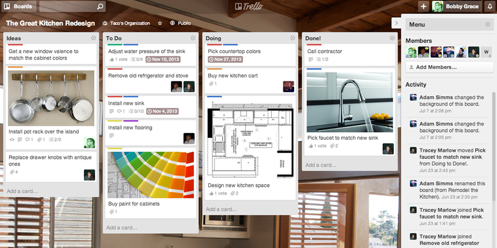 best productivity apps - trello