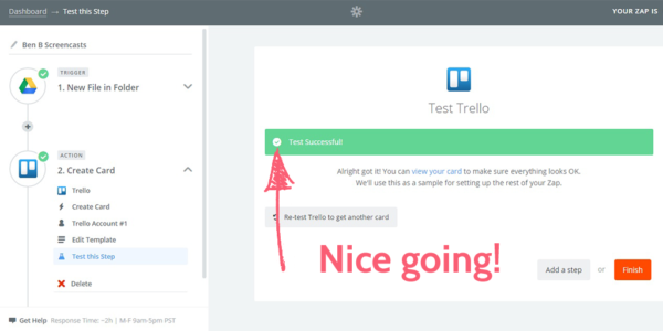 free screencasting apps - trello test