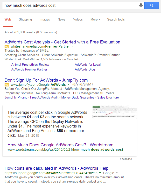 featured snippet tips