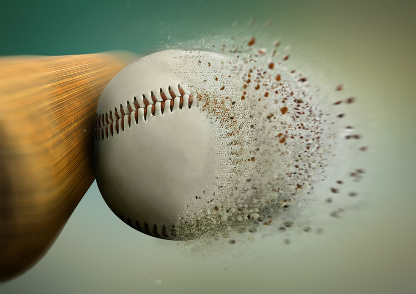 bat and baseball