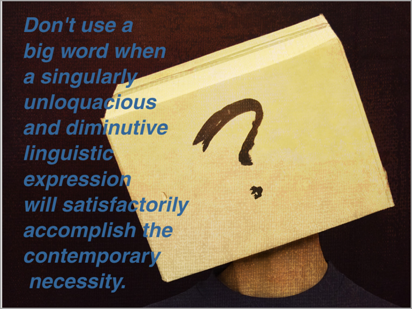 overcomplicating everything you write for SEO copywriting