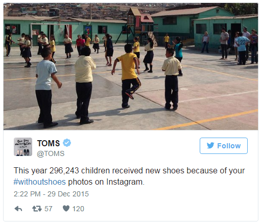 social media example retail marketing