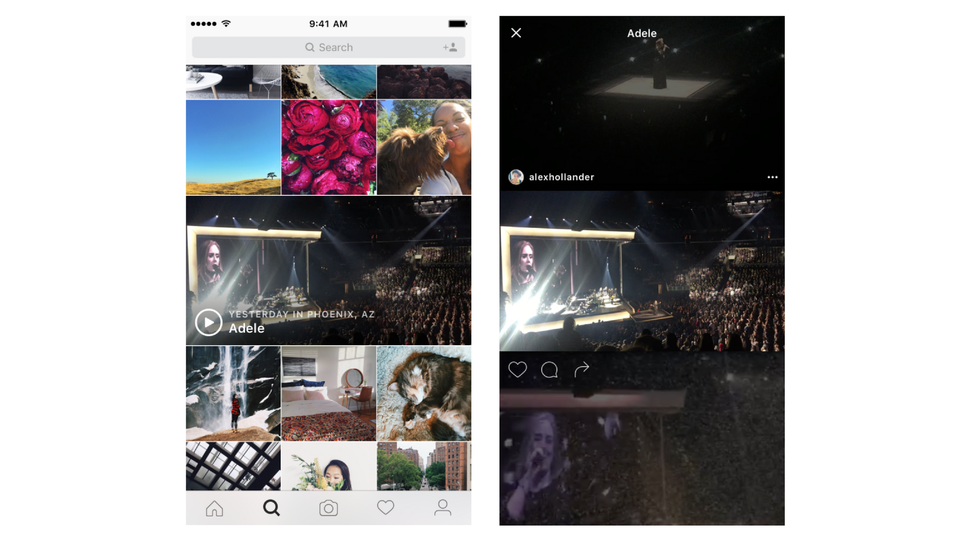 Adding Video Channel for Events Instagram