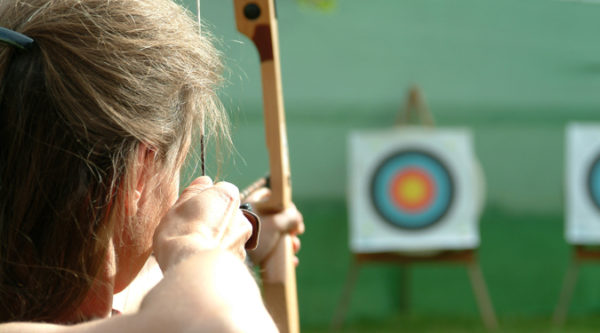 Archer aiming target BLOG