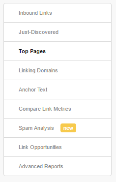 MOZ Open Site Explorer SEO Tool