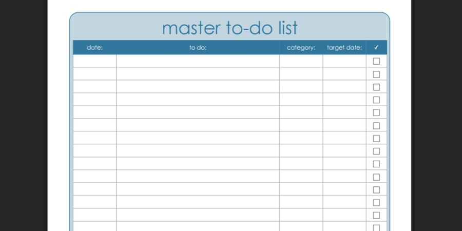 Master List