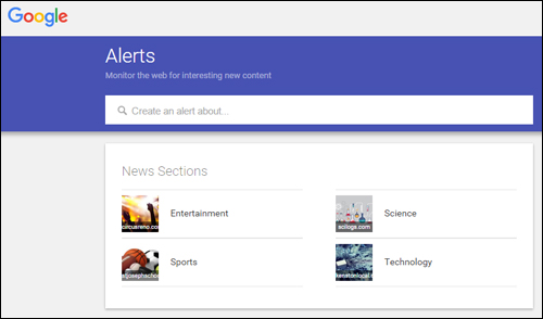 You can monitor the web for new content with Google Alerts