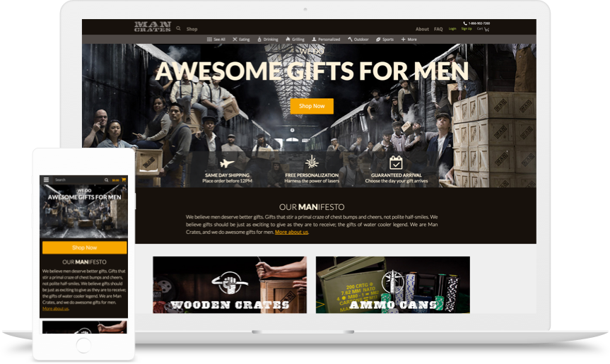 man-crates-bigcommerce-API-website