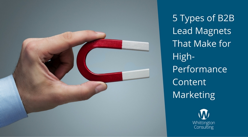 5 Types of B2B Lead Magnets That Make for High-Performance Content Marketing