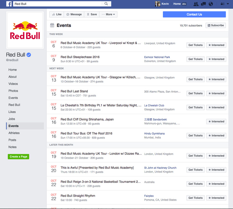 5 Lessons Red Bull Can Teach About How to Optimize a Facebook Page