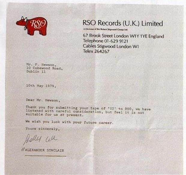 U2 RSO rejection