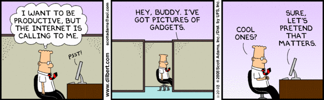 how to stop procrastinating - dilbert