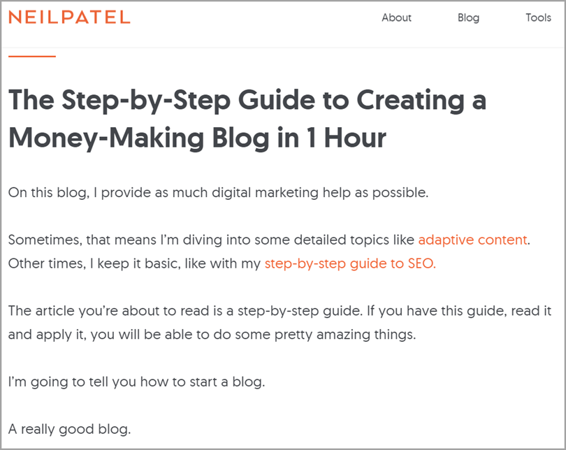 long form content for diversify your blog