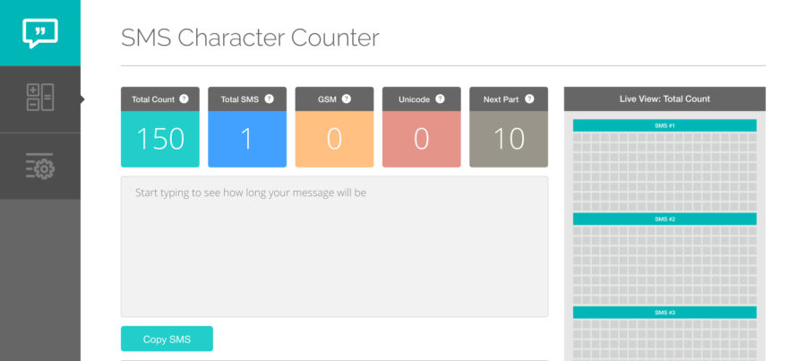 sms-character-counter