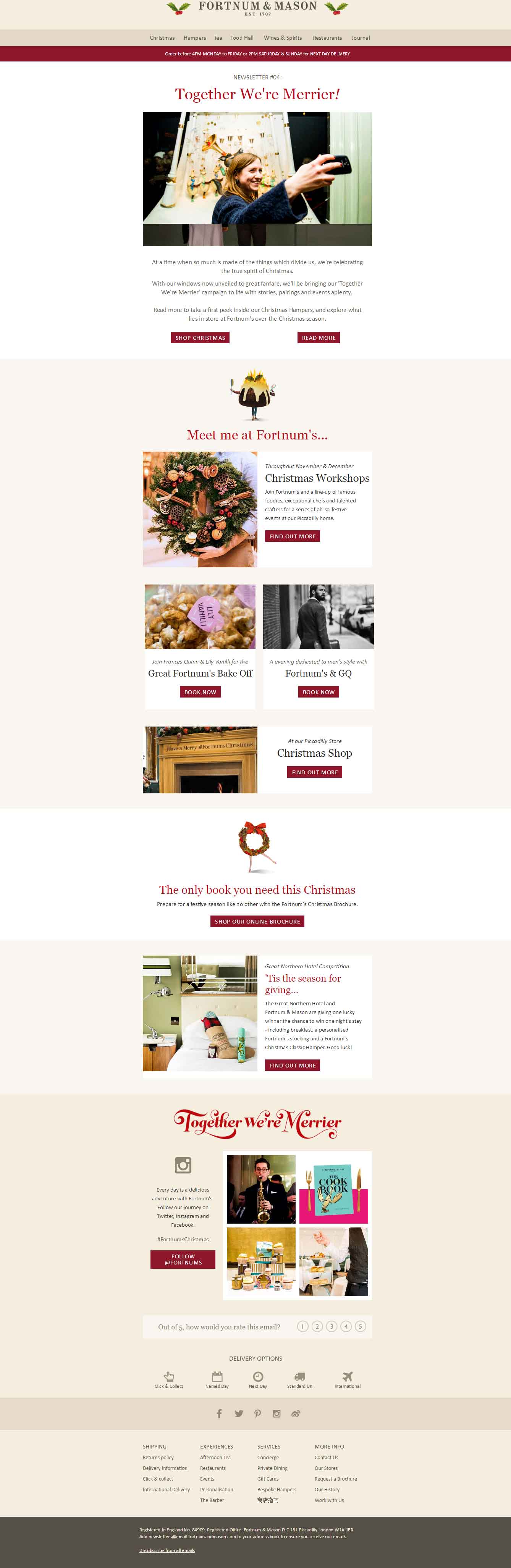 Christmas Email Template_Fortnum & Mason