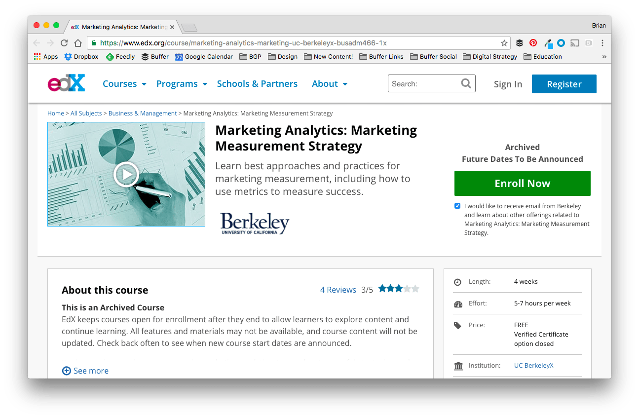 Marketing Analytics: Marketing Measurement Strategy
