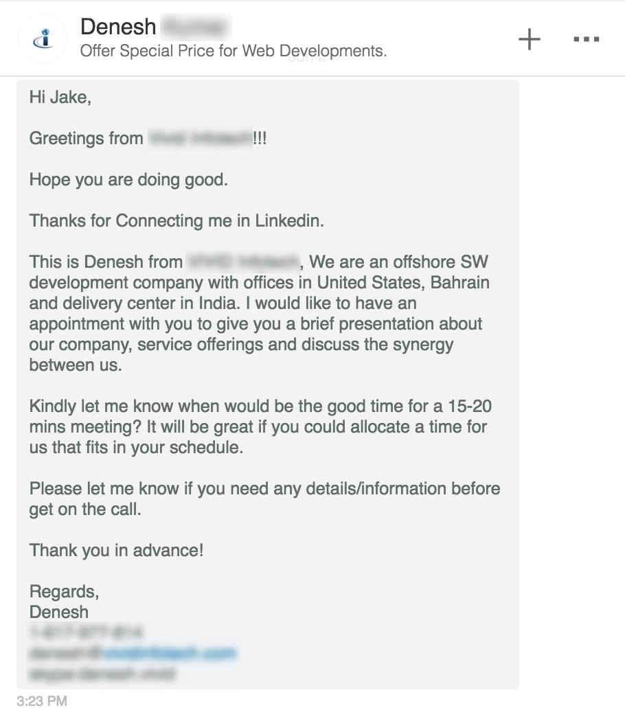linkedin-cold-pitch