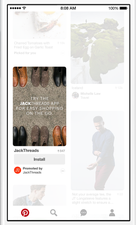Pinterest introducing promoted app pins - a new way to advertise your app on Pinterest
