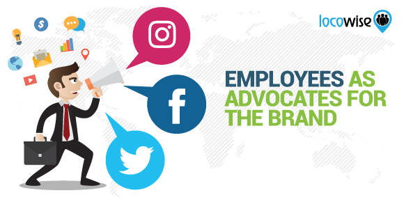 Employees as advocates of the brand