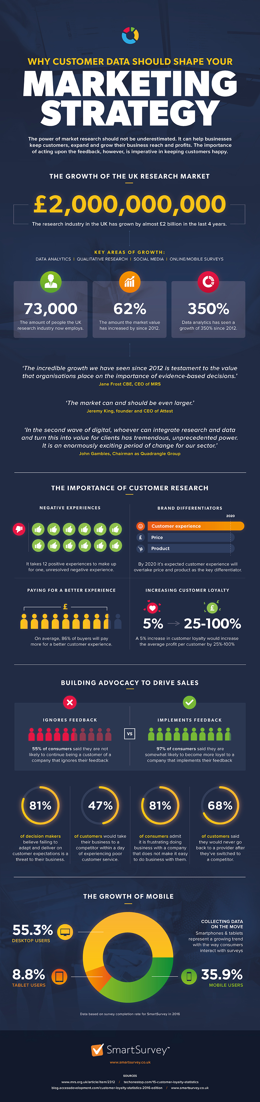 Why Customer Data Should Shape Your Marketing Strategy infographic