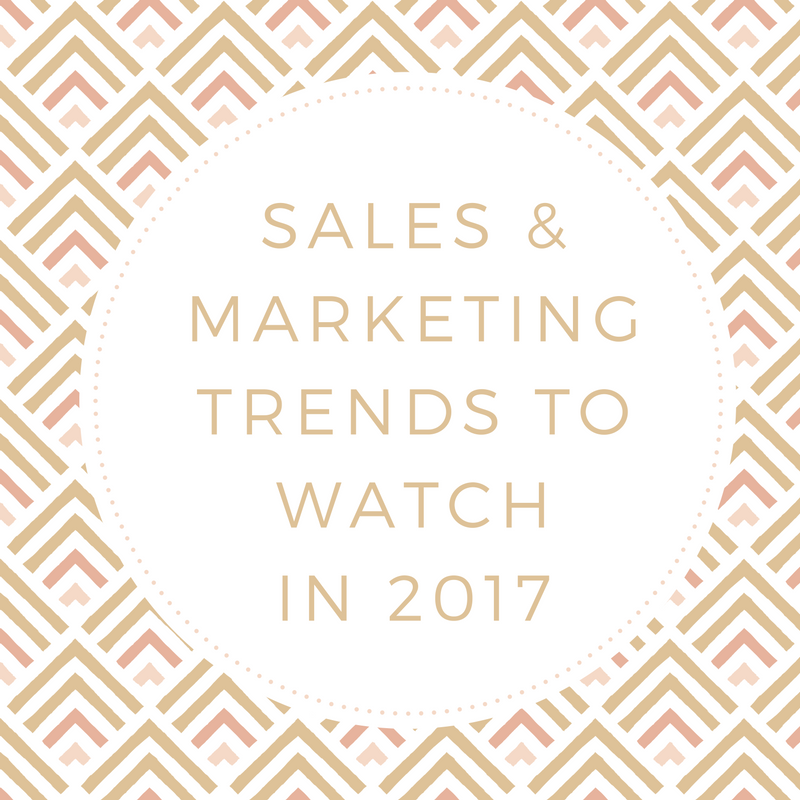 Sales & Marketing Trends