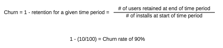 churn calculation