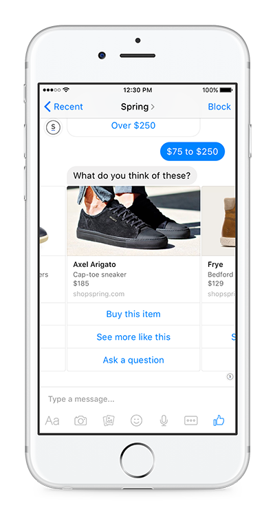 Messenger chatbot