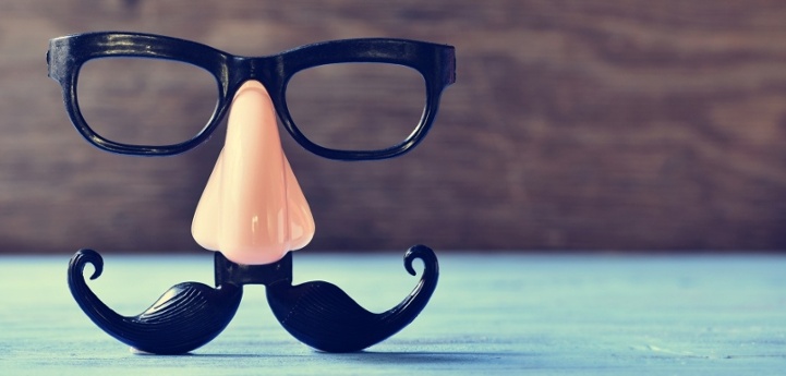 fake nose and glasses -- can you spot your ideal customer?