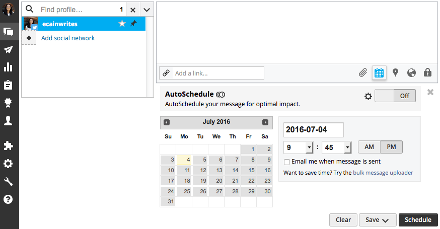 hootsuite social media