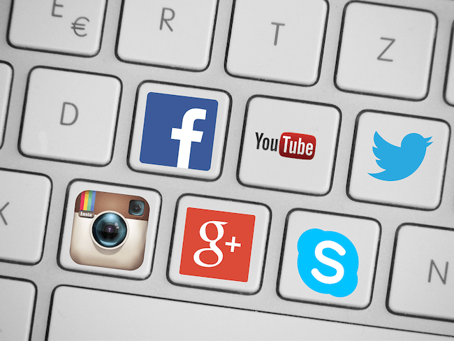 social media icons