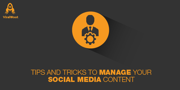 Tips to manage social media content