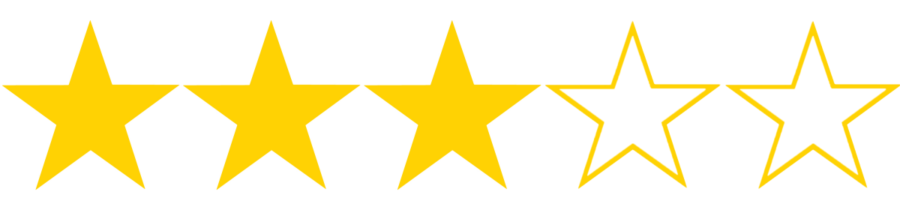 3 out of 5 stars