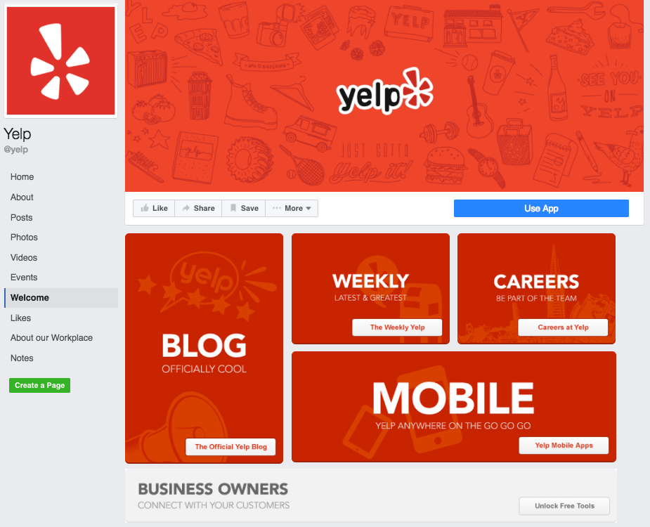 Facebook Landing Pages: 38 Ideas, Tips and Examples