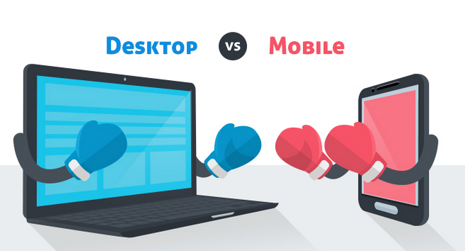 desktop vs mobile