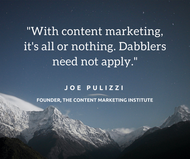 Joe Pulizzi Quote