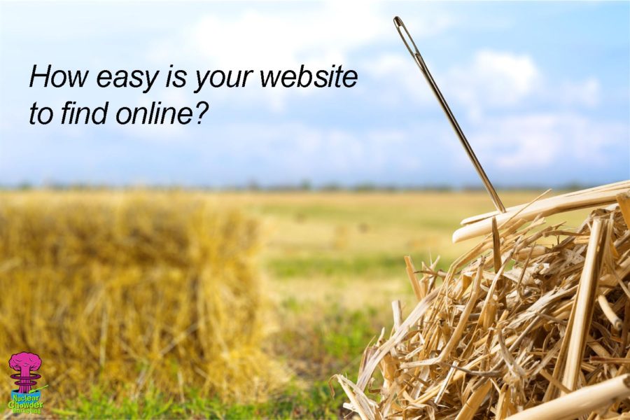 how easy is it to find your website