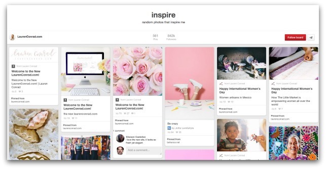 Pinterest for business marketing with inspire