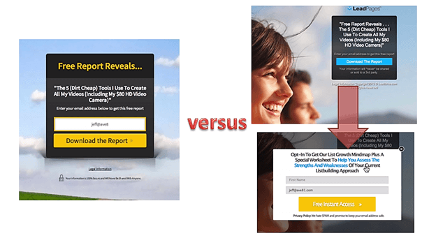 Facebook Landing Pages: 38 Ideas, Tips and Examples