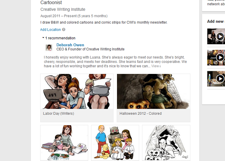 LinkedIn File Upload Feature