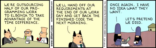 outsourcing pros and cons - control