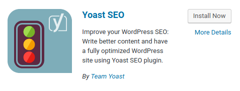 WordPress - Yoast SEO Plugin