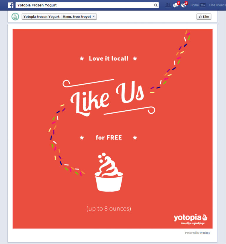 Facebook Landing Pages: 38 Ideas, Tips and Examples