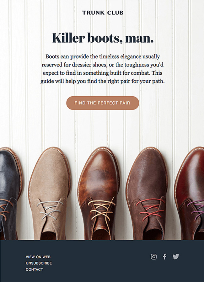 Trunk Club email 