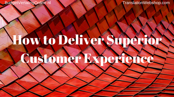 ‘How to Deliver Superior Customer Experience’ Even though customer experience (CX) is a high priority for many companies, they are failing miserably. In this blog, you will find statistics that show you why it is essential to focus on CX. You will learn how CX is different from customer service, 7 ways to create a CX strategy, and 5 ways to make your customer’s experience unique and personal. Finally, you will also see 3 reasons why CX programs fail. Read the blog here: http://bit.ly/SuperiorCX