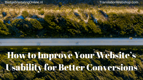 ‘How to Improve Your Website’s Usability for Better Conversions’ In this blog, I describe how an intuitive website helps people stick around longer and list 6 aspects to take into consideration when testing the usability of your website. At the end, I even give you the names of 25 usability testing tools, some of which are free. Read the blog here: http://bit.ly/UsabCon